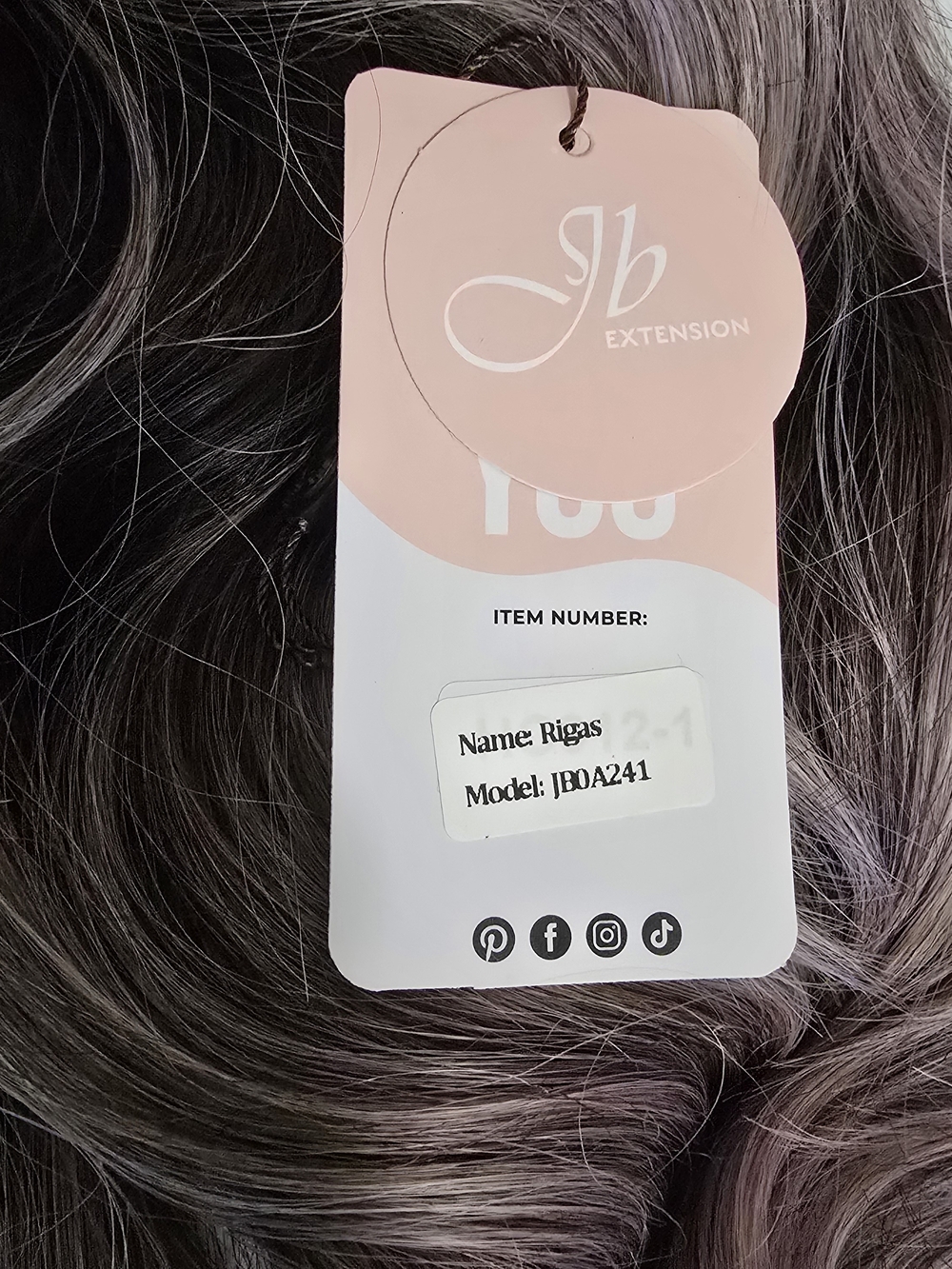 Jb Extension RIGAS wig - Picture 3 of 11